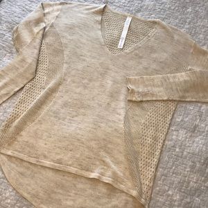 Lululemon yoga or errand sweater/ coverup